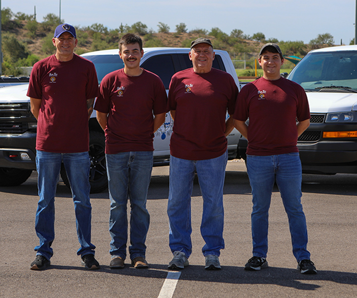 Dave Bergin and Crew